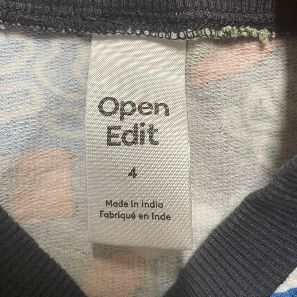 Open Edit Sweatshirt - Picture 2 of 2